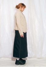 Vintage Girbaud Blazer 90s Chunky Jacket in Beige Cotton