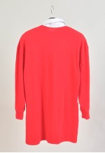 Vintage 00s polo dress in red