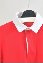 Vintage 00s polo dress in red