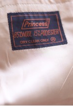 Princess wool skirt suit