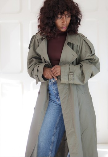 Vintage 1990s trench coat