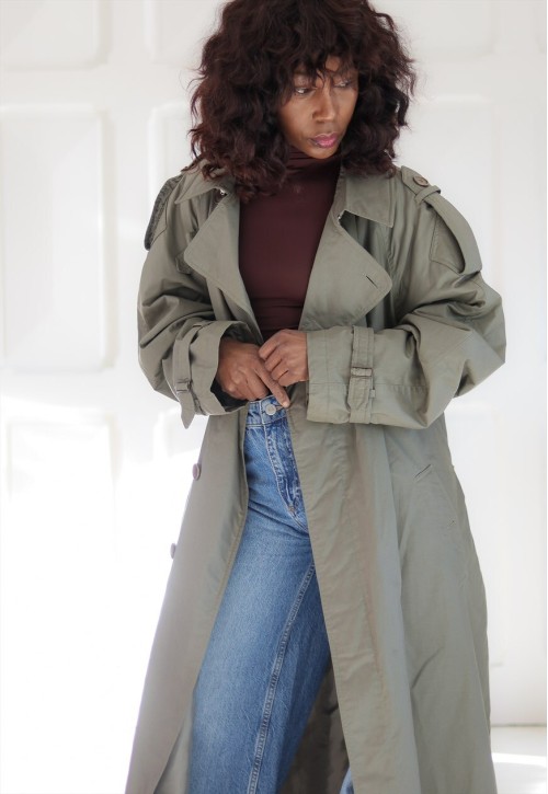 Vintage 1990s trench coat