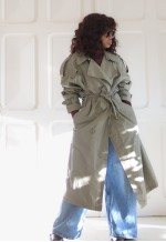 Vintage 1990s trench coat